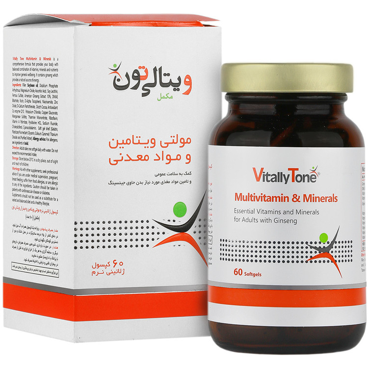 مولتی ویتامین و مینرال ویتالی تون (60 عددی)